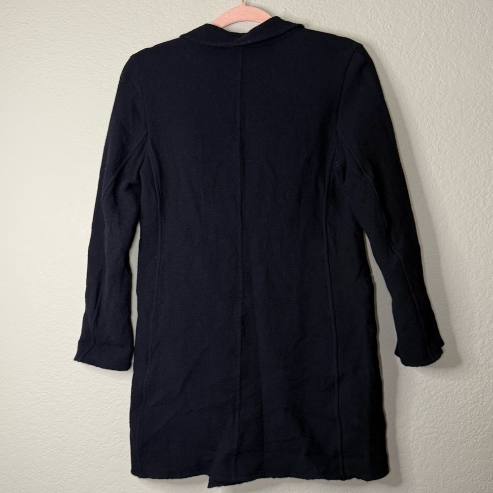 Lafayette 148 New York Black Wool Blazer Size M - Picture 7 of 9